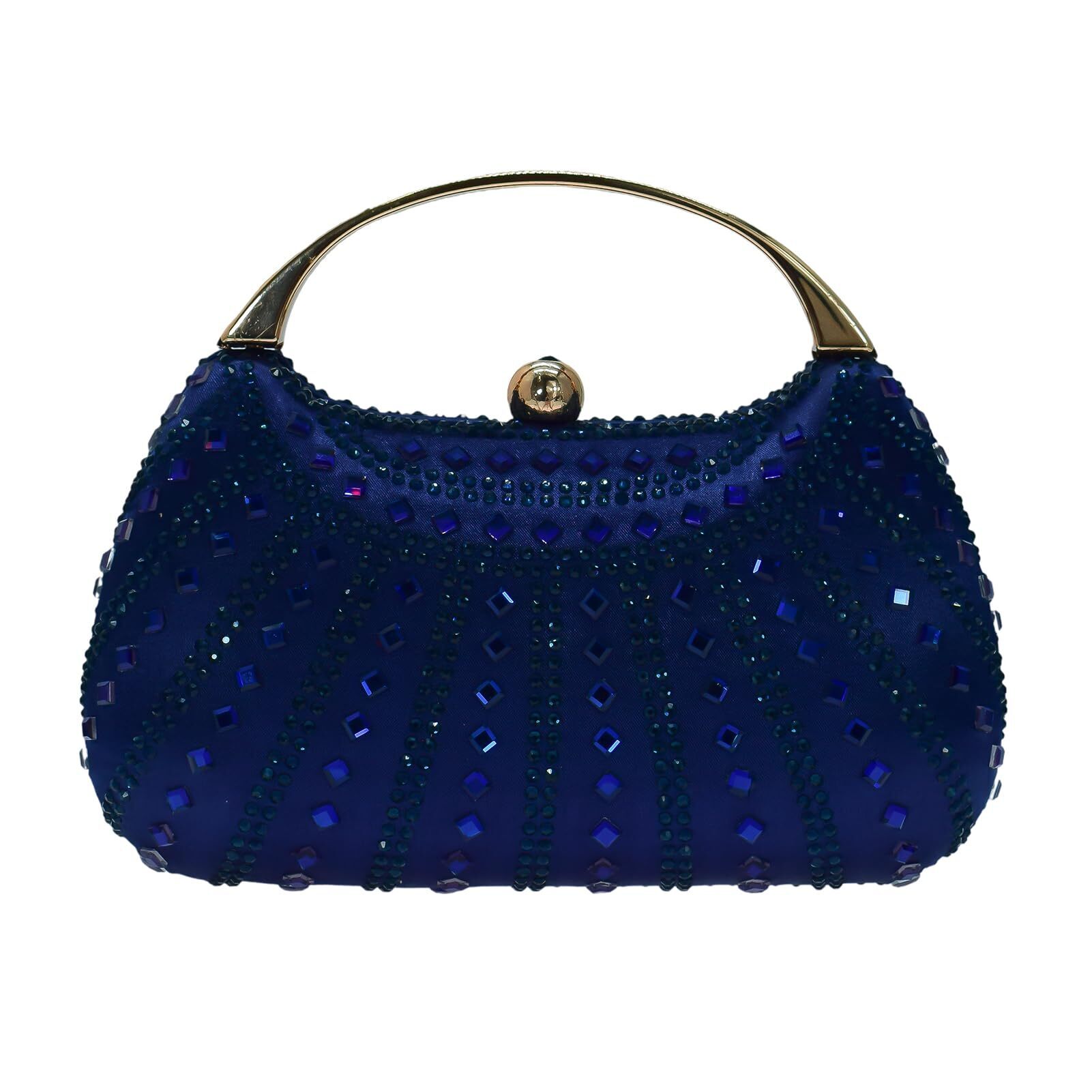 2485 Elegant Crystal Clutch Rhinestone Handbags Party Purse Wedding Prom